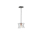 ΦΩΤΙΣΤΙΚΟ ΚΡΕΜΑΣΤΟ ΜΕΤΑΛΛΟ 1XE27  MAX 40W 175X175X1240mm  ΜΑΥΡΟ ARTE ILLUMINA BRAWCK