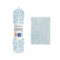 Πατάκι μπάνιου - M0842 - 50x80cm - Light Blue - 20878
