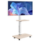 Βάση τηλεόρασης VEVOR Rolling TV Cart για φορητή τηλεόραση, χωρητικότητα έως 88 λίβρες για οθόνες 32-70 ιντσών