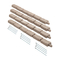 VEVOR Faux Stone Landscape Edging 46,2 x 2,2 in Garden Lawn Edge for Walkway