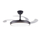 Ανεμιστήρας οροφής & φωτιστικό - DS-8989 - 2*48W - 431606 - Black