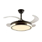 Ανεμιστήρας οροφής & φωτιστικό - DS-8018 - 2*48W - 431644 - Black