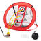 Δίχτυ VEVOR Golf Chipping Net, Pop Up Golf Practice Net, Φορητό Indoor Outdoor Home Golf Hotting Aid Net with Target and Carry Bag, for Backyard Driving Training Swing, Gift for Men, Golf Lover, Red