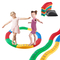 VEVOR Kids Balance Beam Stepping Stones Gymnastics Children Balance Board 8 ΤΕΜ