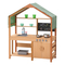 VEVOR Wooden Mud Kitchen Outdoor Toy Play Σετ κουζίνας για παιδιά Pretend Playset