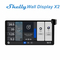 Shelly Wall Display X2 Silver+BLU HT(ivory) | Shelly Wall Display X2 Silver+BLU HT(ivory) - EAN 3800238072308