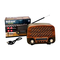 Επαναφορτιζόμενο ραδιόφωνο Retro - MD-1302BT - 020108 - Light Brown/Wood