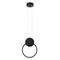 LG-6438-Round Μεταλλικό Κρεμαστό Φωτιστικό 12Watt CCT - Εναλλαγή Φωτισμού μέσω Διακόπτη On/Off All In One