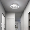 Lustre-W Μεταλλικό Φωτιστικό Οροφής 24Watt CCT μέσω διακόπτη