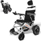 VEVOR Electric Wheelchair for Adults Seniors, 300 lbs Weight Capacity, 20 in Width Lightweight Foldable Motorized Power Wheelchairs, Long Range All Terrain Aluminum Alloy Chair, Adjustable Backrest  | VEVOR US