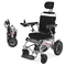 Electric Wheelchair 300lbs Capacity Adjustable Backrest Foldable 13 Mile | VEVOR US
