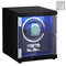 VEVOR Watch Winder, Single Watch Winder for Men&#039;s and Women&#039;s Automatic Watch, with Super Quiet Japanese Mabuchi Motor, Blue LED Light and Adapter, High-Density Board Shell and Black PU  | VEVOR US