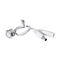 GLOBOSTAR® BUTTON 70793 Φωτιζόμενος Χωνευτός Διακόπτης Αφής On/Off & Push Dimming LED DC 12-24V 1 x 4A 96W Max IP20 Μπλε - Μ2 x Π2 x Υ1.2cm - 2 Χρόνια Εγγύηση