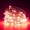 ΣΕΙΡΑ, 100 MINI LED, 4,5V ΜΕΤΑΣΧΗΜΑΤΙΣΤΗ, ΣΤΑΘΕΡΟ, ΑΣΗΜΙ ΧΑΛΚΙΝΟ ΚΑΛΩΔΙΟ, ΚΟΚΚΙΝΟ LED, ΑΝΑ 10cm, ΠΡΟΕΚΤΑΣΗ ΠΑΡΟΧΗΣ 5m, ΙΡ44