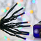 ΣΕΙΡΑ, 240 LED 3mm, 31V ΜΕΤΑΣΧΗΜΑΤΙΣΤΗ, 8 ΠΡΟΓΡΑΜΜΑΤΑ & ΜΝΗΜΗ, ΠΡΑΣΙΝΟ PVC ΚΑΛΩΔΙΟ, ΧΡΩΜΑΤΙΣΤΟ LED, ΑΝΑ 5cm,  ΠΡΟΕΚΤΑΣΗ ΠΑΡΟΧΗΣ 3m, ΙΡ44