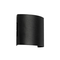 GLOBOSTAR® SIXOAD 60676 Μοντέρνο Φωτιστικό Τοίχου - Απλίκα LED 4W 500lm 30° AC 220-240V Αδιάβροχο IP65 Θερμό Λευκό 2700K - CREE XPE Chip & TÜV SÜD Driver - Μαύρο Ματ - Μ8.5 x Π3.5 x Υ8cm - 5 Χρόνια Εγγύηση