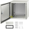 Κουτί σύνδεσης VEVOR NEMA από χάλυβα, 12 x 12 x 8\&#039;\&#039; NEMA 4X από χάλυβα, αδιάβροχο και ανθεκτικό στη σκόνη IP66, με πλάκα στήριξης για ηλεκτρικές συνδέσεις εξωτερικού/εσωτερικού χώρου