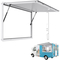 Παράθυρο VEVOR Concession 135x84 cm, Πλαίσιο από κράμα αλουμινίου για φορτηγό τροφίμων, Παράθυρο σερβιρίσματος με βάση έως 85 μοίρες με πόρτα τέντας και γάντζο έλξης, Ανθεκτικό στο νερό της βροχής για ρυμουλκούμενο παραχώρησης