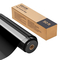Βινύλιο μεταφοράς θερμότητας VEVOR, 304,8 x 15240mm, Γυαλιστερό μαύρο σίδερο HTV σε ρολό βινυλίου, εύκολο στην κοπή και το ξερίζωμα, ισχυρή πρόσφυση, συμβατό με μηχανές κοπής, για διάφορα υλικά, μπλουζάκια, μαξιλάρια, καπέλα