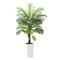 Τεχνητός φοίνικας Areca VEVOR 1524 mm, Τροπικά φυτά ψεύτικου φοίνικα με ψηλή λευκή γλάστρα, Φυτό μεταξιού δαπέδου σε γλάστρα, Μεγάλα δέντρα για διακόσμηση σπιτιού, γραφείου, σαλονιού, θέρμανση σπιτιού, εσωτερική και εξωτερική