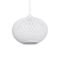 GLOBOSTAR® SOLEI 205-0008 Boho Κρεμαστό Φωτιστικό Οροφής με Ντουί 1 x E27 AC 220-240V IP20 - Λευκό - M30 x Π30 x Υ35cm
