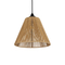 GLOBOSTAR® HUTT 205-0017 Boho Κρεμαστό Φωτιστικό Οροφής με Ντουί 1 x E27 AC 220-240V IP20 - Μπεζ - M25 x Π25 x Υ20cm