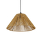 GLOBOSTAR® COROIN 205-0036 Boho Κρεμαστό Φωτιστικό Οροφής με Ντουί 1 x E27 AC 220-240V IP20 - Μπεζ - M35 x Π35 x Υ21cm