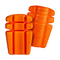 Επιγονατίδες ζευγάρι πορτοκαλί με υλικο eva 
Για τοποθέτηση σε ειδικές τσέπες σε παντελόνια εργασίας. / 25270