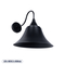 GLOBOSTAR® BELL 01038 Vintage Φωτιστικό Τοίχου - Απλίκα με Ντουί 1 x E27 AC 220-240V IP20 - Μαύρο - Μ35 x Π28.5 x Υ30cm