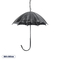 GLOBOSTAR® UMBRELLA 01407 Vintage Κρεμαστό Φωτιστικό Οροφής με Ντουί 5 x E27 AC 220-240V IP20 - Ασημί - Μ60 x Π60 x Y65cm