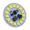 GLOBOSTAR® G4BACK 76107 Λάμπα G4 LED 3W 360lm 120° DC 12-24V IP20 Ψυχρό Λευκό 6000K Dimmable - Sanan SMD Chip - Back Pin - Μ2.9 x Π2.9 x Υ0.8cm - 2 Χρόνια Εγγύηση