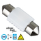 GLOBOSTAR® C5W 81332 Σωληνωτή Λάμπα C5W 31mm CANbus LED 1.9W 100lm 120° DC 12-24V IP20 Ψυχρό Λευκό 6000K - 2 x Epistar SMD3030 Chip - Μ3.1 x Π1.2 x Υ1cm - 1 Χρόνο Εγγύηση