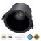 GLOBOSTAR® PLUTO-B 60262 Χωνευτό Downlight Σποτ με Honeycomb Anti Glare Reflector LED 15W 1950lm 38° AC 220-240V IP20 Φυσικό Λευκό 4500K - Bridgelux COB Chip & TÜV SÜD Driver - Μαύρο Ματ - Μ10.4 x Π10.4 x Υ6.5cm / Q9.5cm - 5 Χρόνια Εγγύηση