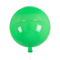 GLOBOSTAR® BALLOON 00653 Παιδικό Φωτιστικό Οροφής με Ντουί 1 x E27 AC 220-240V IP20 - Πράσινο - Μ30 x Π30 x Υ33cm
