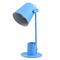 GloboStar® PENCASE 61568 Μοντέρνο Επιτραπέζιο Φωτιστικό Πορτατίφ Μονόφωτο 1 x E27 IP20 Μπλε Μέταλλο - Μ12 x Π15 x Υ38cm
