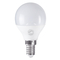 GLOBOSTAR® SPHERE 60017 Λάμπα E14 G45 LED 6W 564lm 260° AC 220-240V IP20 Θερμό Λευκό 2700K - Lumileds SMD Chip - Λευκό Γαλακτερό - Μ4.5 x Π4.5 x Υ7.8cm - 3 Χρόνια Εγγύηση