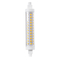 GLOBOSTAR® TUBINI 60398 Λάμπα R7S 118mm LED 12W 1356lm 360° AC 220-240V IP20 Θερμό Λευκό 2700K - Lumileds SMD Chip - Μ11.8 x Π2.2 x Υ2.2cm - 3 Χρόνια Εγγύηση