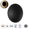 GLOBOSTAR® HELIO-R 60492 Μοντέρνο Φωτιστικό Τοίχου - Απλίκα LED 7W 840lm 120° AC 220-240V Αδιάβροχο IP65 Φυσικό Λευκό 4500K - Lumileds SMD Chip & TÜV SÜD Driver - Μαύρο Ματ - Μ16 x Π16 x Υ5cm - 5 Χρόνια Εγγύηση
