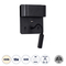 GLOBOSTAR® IBIS 61367 Μοντέρνο Φωτιστικό Τοίχου - Απλίκα Ξενοδοχείου Reading Light με Φορτιστή USB 3A LED 10W 1100lm 36° & 360° AC 220-240V IP20 Φυσικό Λευκό 4500K - Bridgelux COB Chip & TÜV SÜD Driver - Μαύρο Ματ - Μ10 x Π6.1 x Υ18cm - 3 Χρόνια Εγγύηση