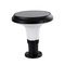 GLOBOSTAR® WHISPER 90535 Φωτιστικό Κολωνάκι Κήπου LED 10W 330lm 120° με Ενσωματωμένο Φωτοβολταϊκό Panel 6V 2W & Επαναφορτιζόμενη Μπαταρία Li-ion 3.2V 1800mAh με Αισθητήρα Ημέρας-Νύχτας Αδιάβροχο IP65 Ψυχρό Λευκό 6000K - Γκρι Ανθρακί - Μ25 x Π25 x Υ28cm - 2 Χρόνια Εγγύηση