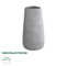 GloboStar® Artificial Garden OXFORD 20795 Επιδαπέδιο Πολυεστερικό Τσιμεντένιο Κασπώ Γλάστρα - Flower Pot Γκρι Μ45 x Π49 x Υ90cm