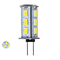 GLOBOSTAR® G4BACK 76133 Λάμπα G4 LED 5W 500lm 320° DC 12-24V IP20 Ψυχρό Λευκό 6000K Dimmable - Sanan SMD Chip - Back Pin - Μ1.8 x Π1.8 x Υ4.3cm - 2 Χρόνια Εγγύηση