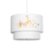 GLOBOSTAR® GIRAFFE 204-0007 Παιδικό Κρεμαστό Φωτιστικό Οροφής με Ντουί 1 x E27 AC 220-240V IP20 - Πολύχρωμο - Μ30 x Π30 x Υ24cm