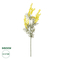 GloboStar® Artificial Garden YELLOW MIMOSA FRUIT BRANCH 21451 Τεχνητό Διακοσμητικό Κλαδί Κίτρινη Μιμόζα Y76cm