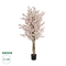 GloboStar® Artificial Garden PINK CHERRY 21098 Τεχνητό Διακοσμητικό Δέντρο Κερασιά Μ80 x Π80 x Υ160cm