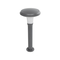GLOBOSTAR® WHISPER 90548 Φωτιστικό Κολωνάκι Κήπου με Ντουί 1 x E27 AC 220-240V Αδιάβροχο IP65 - Γκρι Ανθρακί - Μ27 x Π27 x Υ79cm
