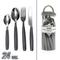 Σετ Κουτάλια-Μαχαίρια-Πιρούνια 24 τεμάχια Γκρι