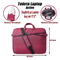 Τσάντα Laptop Ώμου με Χειρολαβή Active 17.3" Maroon
