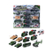 Σετ πολεμικά οχήματα με Pull Back - 12pcs - 399-666E - 917263