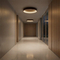 kelvo® SALEM KLV-101-0284 Φωτιστικό Οροφής LED 105W 10500lm 120° AC 220-240V IP20 Ρυθμιζόμενο Λευκό CCT με Χειριστήριο από 2700K έως 6000K Dimmable - Lumileds SMD Chip - Καφέ Ματ - Μ60 x Π60 x Υ8.5cm - 3 Χρόνια Εγγύηση